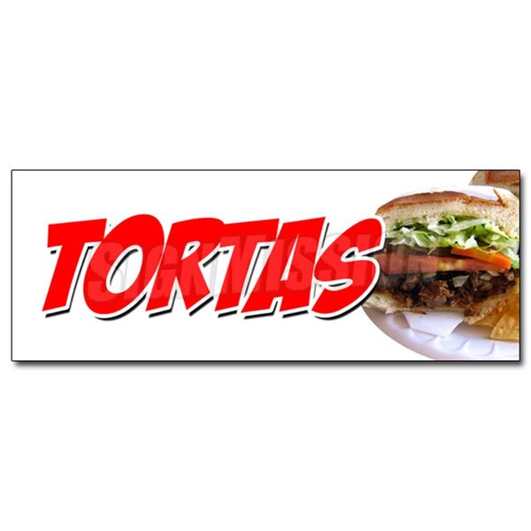 Amistad 36 in. Tortas Decal Sticker - Flatbread Sweet Cake Mexican Mexico Sandwich Grill AM3942533 - main